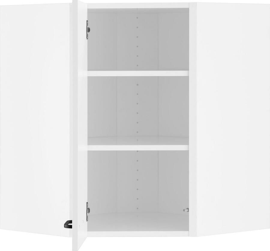 OPTIFIT Hangend hoekkastje Elga met soft-closefunctie en metalen greep breedte 60x60 cm - Foto 2
