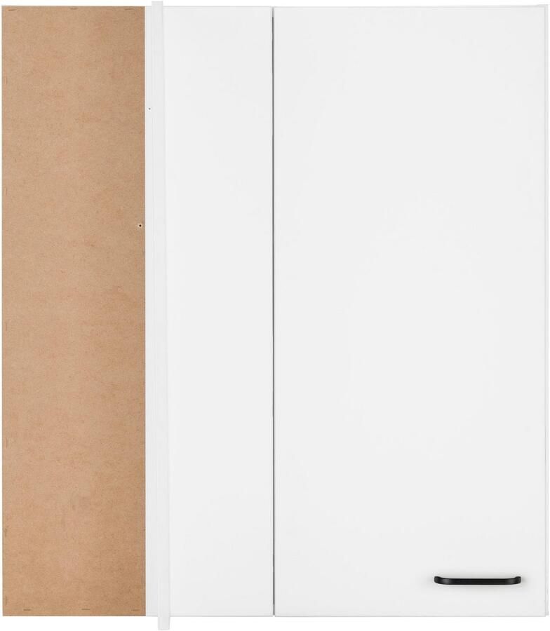 OPTIFIT Hangend hoekkastje Elga met soft-closefunctie en metalen greep breedte 80 cm - Foto 2