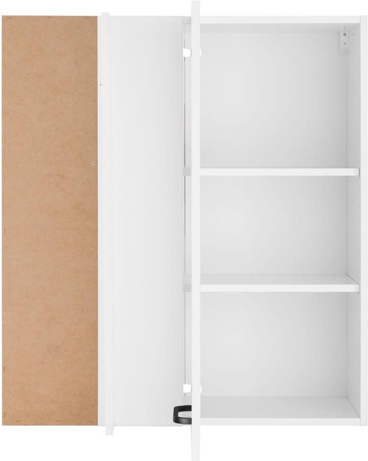 OPTIFIT Hangend hoekkastje Elga met soft-closefunctie en metalen greep breedte 80 cm - Foto 3
