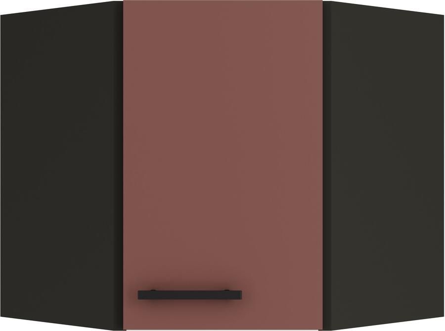 OPTIFIT Hangend hoekkastje Palma Breedte 60 x 60 cm deuropening verwisselbaar - Foto 3