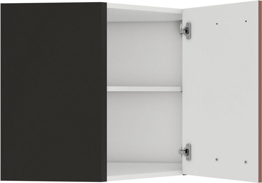 OPTIFIT Hangend hoekkastje Palma Breedte 60 x 60 cm deuropening verwisselbaar - Foto 2