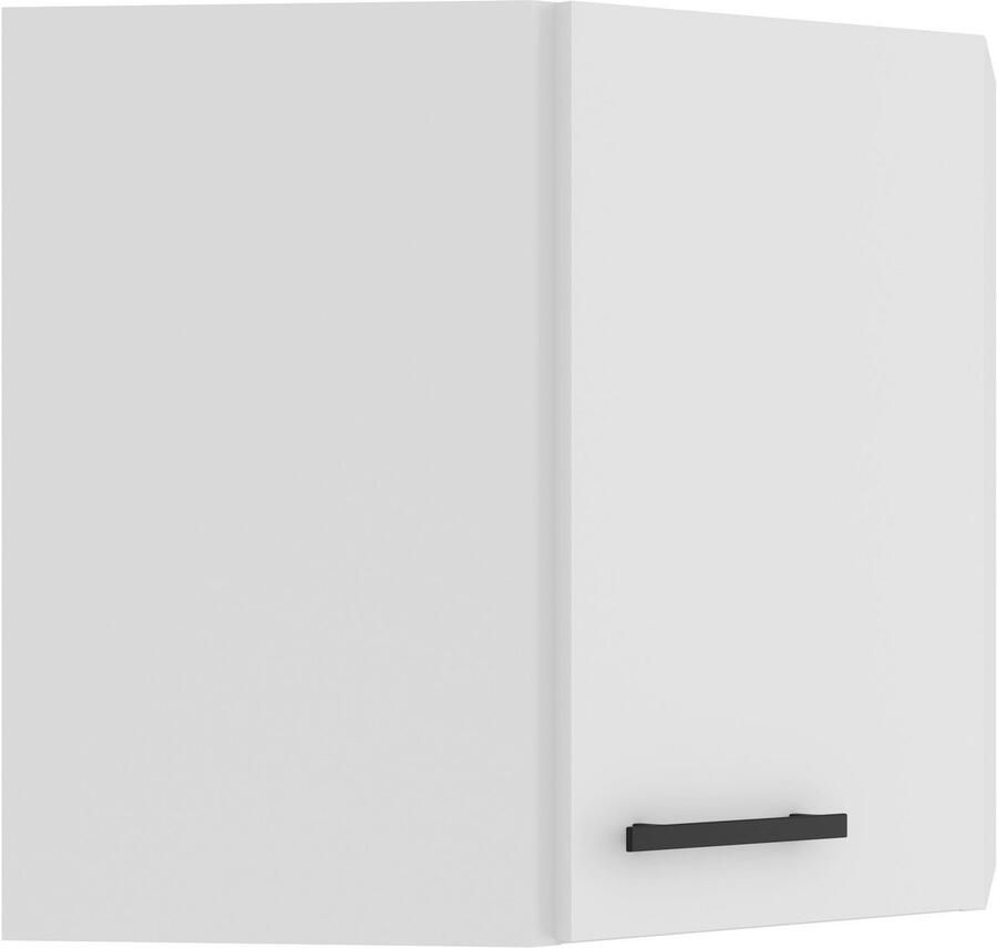 OPTIFIT Hangend hoekkastje Palma Breedte 60 x 60 cm deuropening verwisselbaar