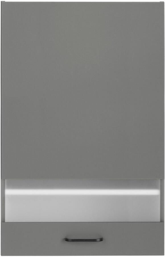 OPTIFIT Hangend kastje met glasdeur Elga met soft-closefunctie en metalen greep breedte 50 cm - Foto 1