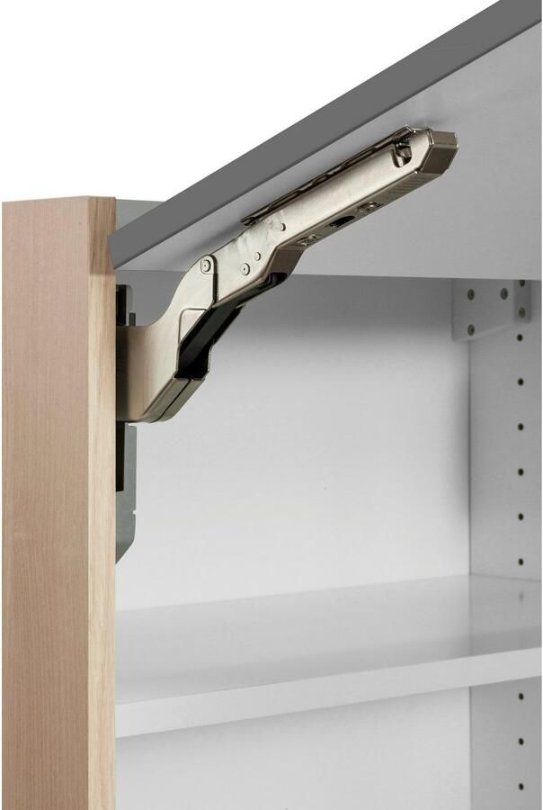 OPTIFIT Hangend kastje met klep Bern Breedte 60 cm 1 klep inclusief demper met metalen greep - Foto 3