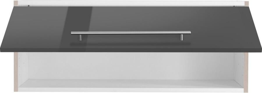 OPTIFIT Hangend kastje met klep Bern Breedte 90 cm 1 klep met metalen greep - Foto 3