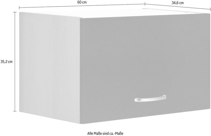 OPTIFIT Hangend kastje met klep Parare Breedte 60 cm