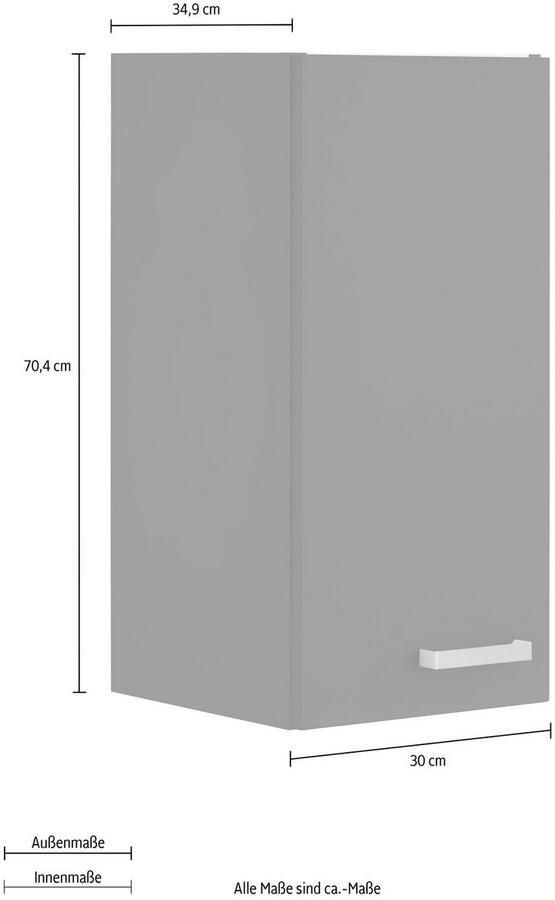 OPTIFIT Hangend kastje Parma Breedte 30 cm