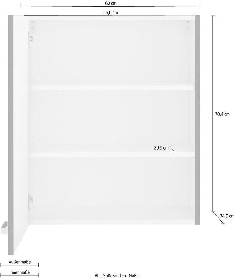 OPTIFIT Hangend kastje Parma Breedte 60 cm - Foto 2