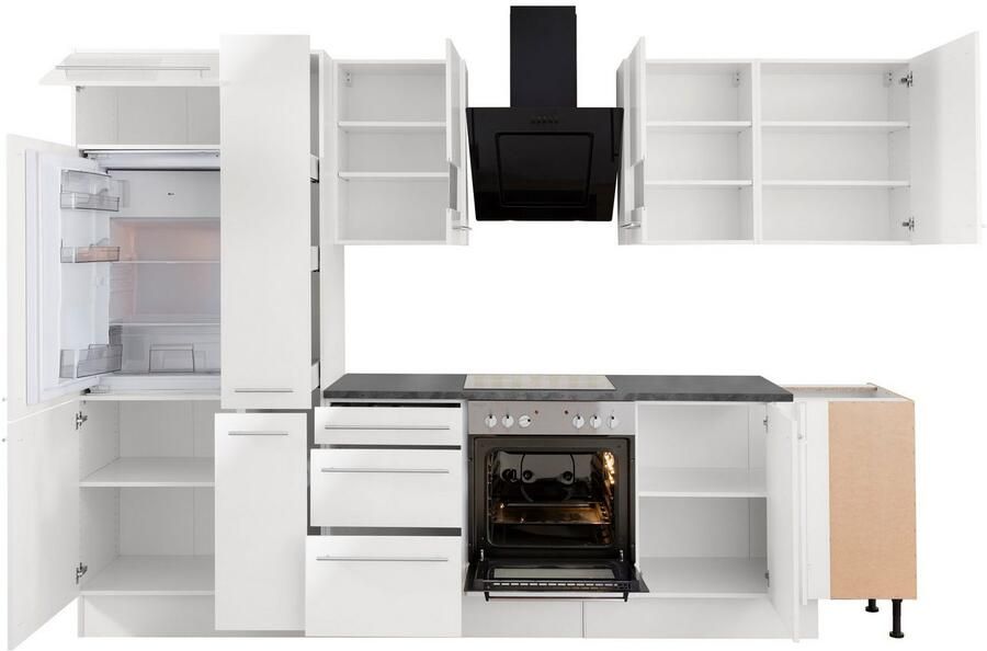 OPTIFIT Hoekkeuken Bern Breedte 315x175 cm naar keuze met elektrische apparaten verstelbare poten - Foto 5