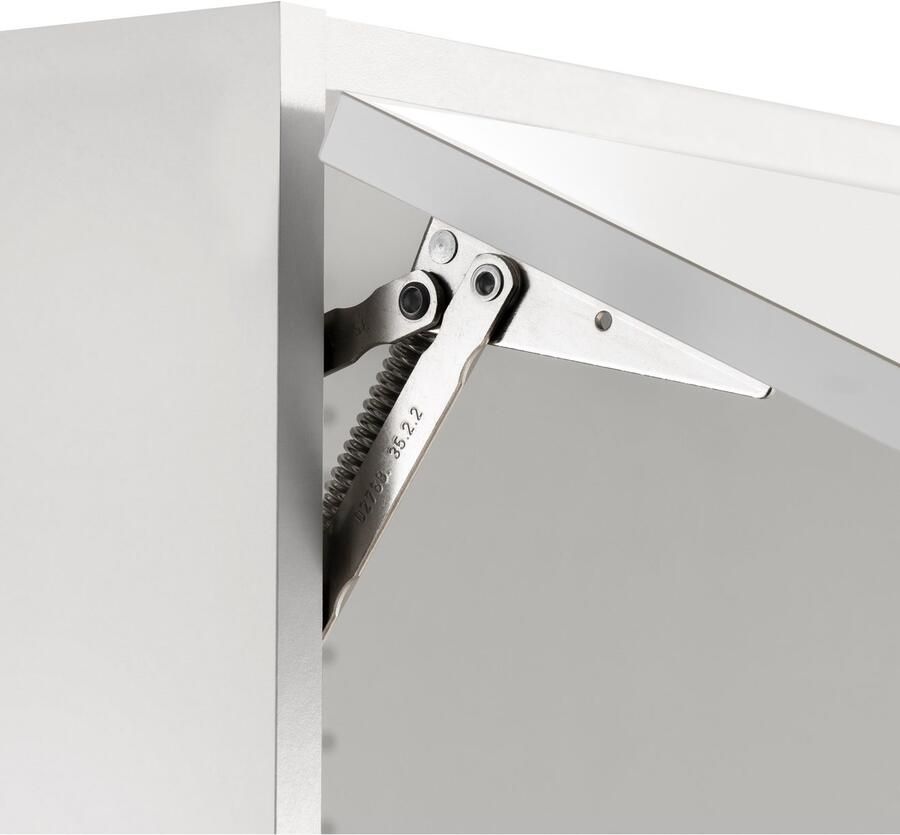 OPTIFIT Hoekkeuken Bern Breedte 315x175 cm naar keuze met elektrische apparaten verstelbare poten