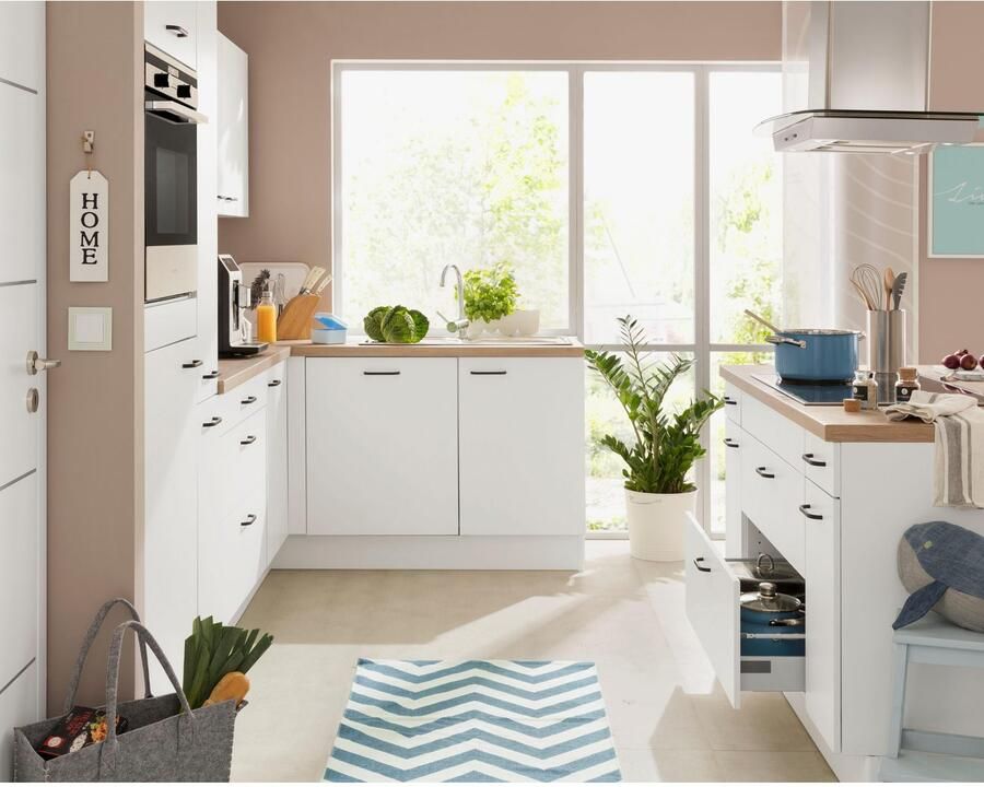 OPTIFIT Hoekkeuken Elga Premium keuken met soft-close functie opstelbreedte 265 x 175 cm - Foto 5