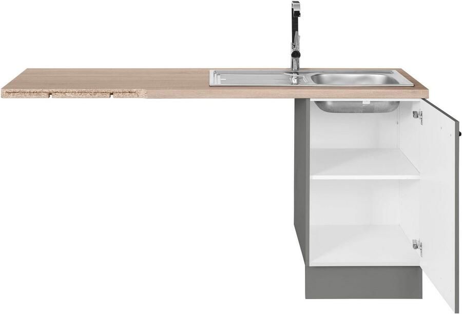 OPTIFIT Hoekkeuken Elga Premium keuken met soft-close functie opstelbreedte 265 x 175 cm - Foto 5
