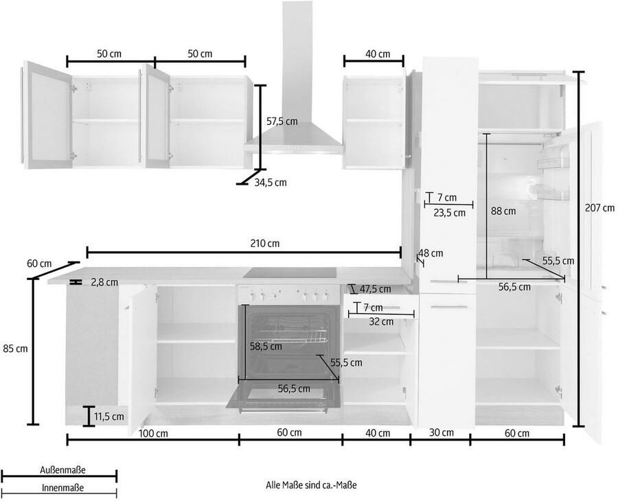 OPTIFIT Hoekkeuken Kalmar