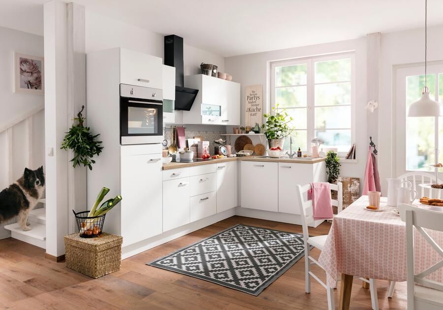 OPTIFIT Hoekkeuken Parma zonder elektrische apparaten breedte 285 x 175 cm - Foto 6