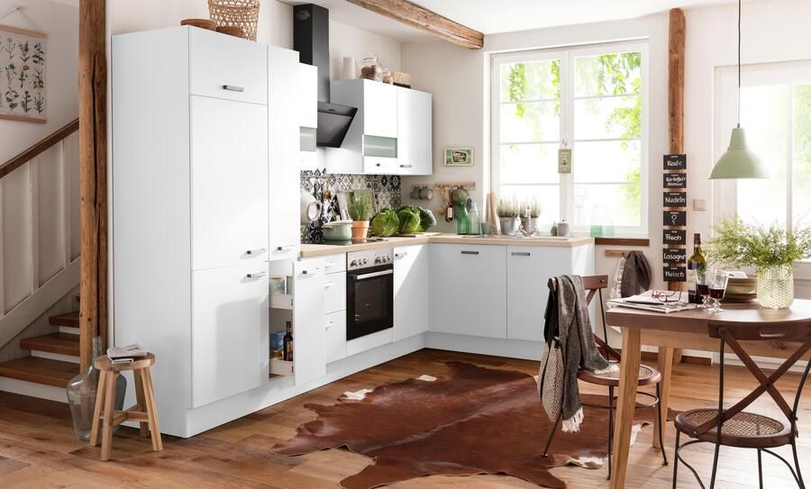 OPTIFIT Hoekkeuken Parma zonder elektrische apparaten breedte 315 x 175 cm - Foto 5