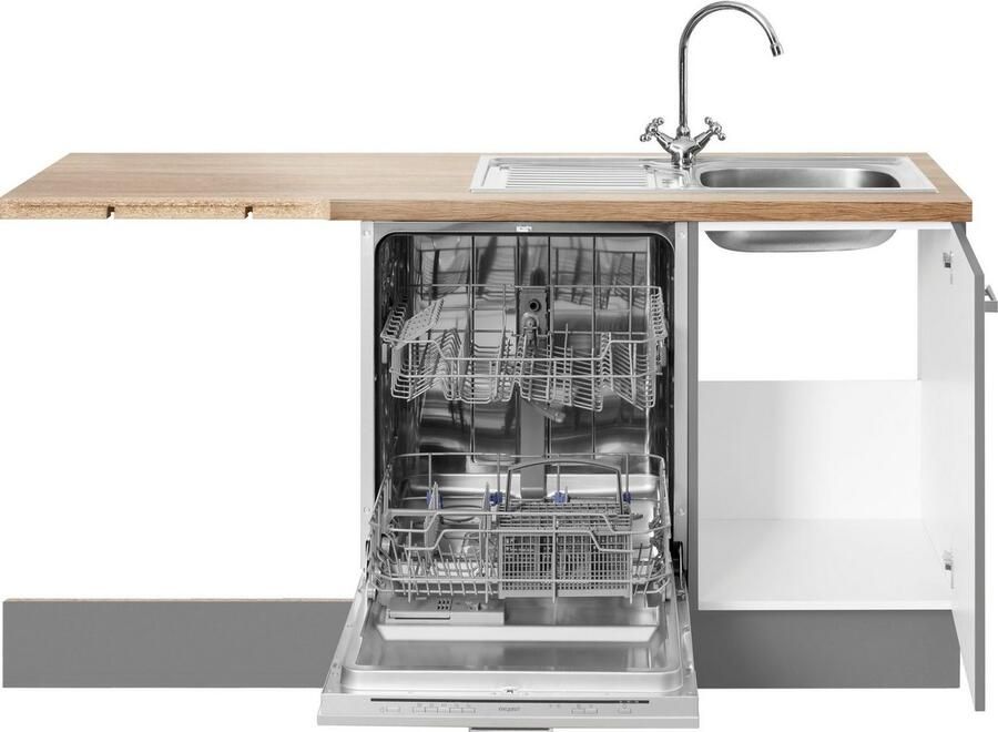 OPTIFIT Hoekkeuken Parma zonder elektrische apparaten breedte 315 x 175 cm - Foto 3