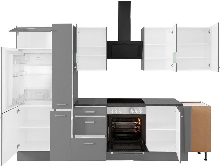 OPTIFIT Hoekkeuken Parma zonder elektrische apparaten breedte 315 x 175 cm - Foto 2