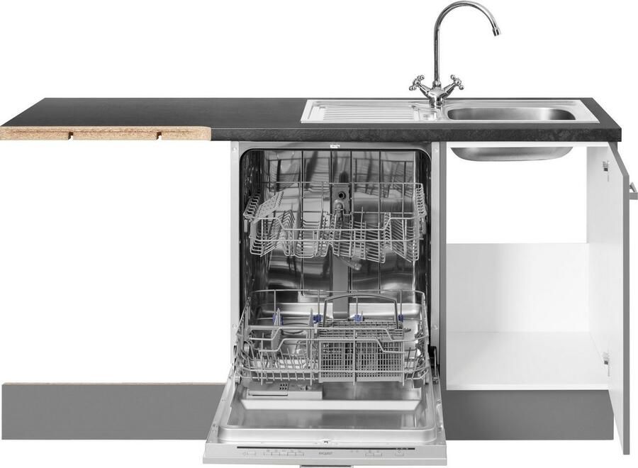 OPTIFIT Hoekkeuken Parma zonder elektrische apparaten breedte 315 x 175 cm - Foto 3