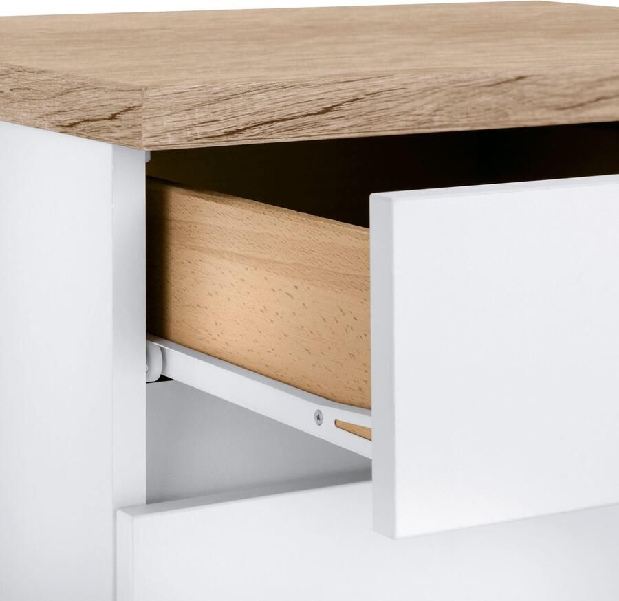 OPTIFIT Hoekkeuken Roth Afmetingen 300x175 cm naar keuze met elektrische apparaten met apothekerskast - Foto 2