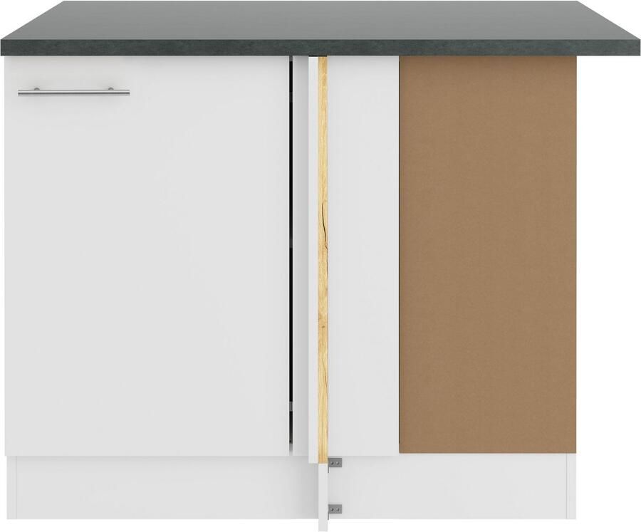 OPTIFIT Hoekonderkast Bella Breedte 100 cm deuropening verwisselbaar - Foto 2
