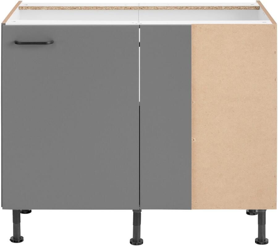 OPTIFIT Hoekonderkast Elga met soft-close-functie in hoogte verstelbare poten breedte 100 cm - Foto 5