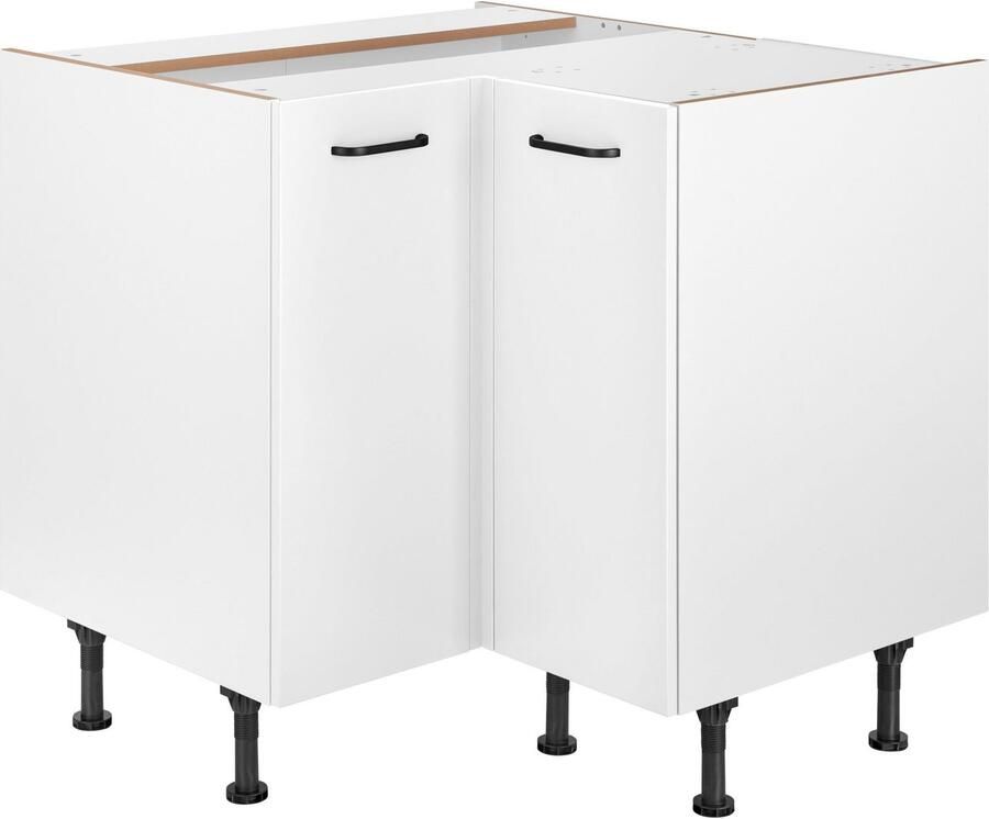 OPTIFIT Hoekonderkast Elga met soft-close-functie in hoogte verstelbare poten breedte 90x90 cm - Foto 3