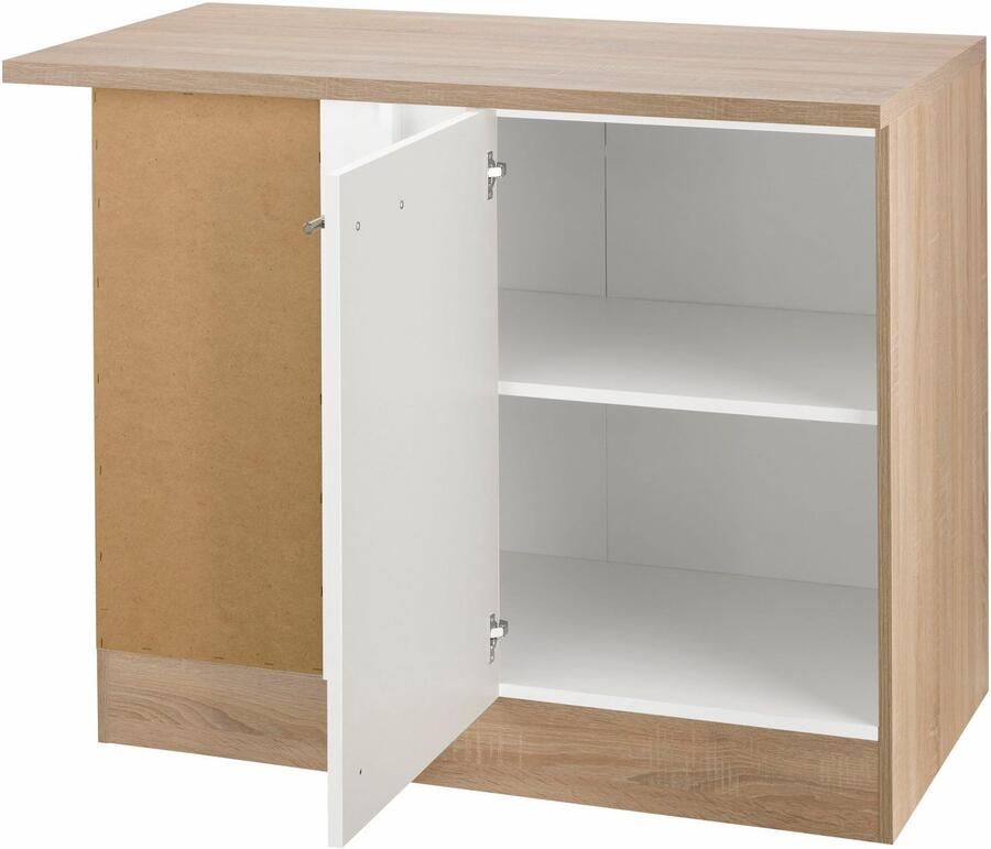 OPTIFIT Hoekonderkast Kalmar ontwerpafmeting 110 x 60 cm - Foto 2