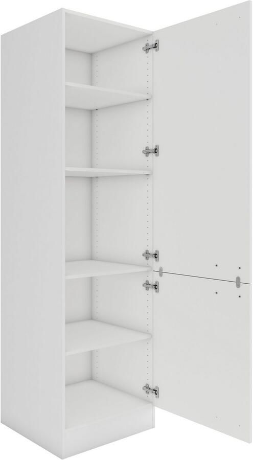 OPTIFIT Hoge kast Bella Breedte 60 cm hoogte 206 8 cm 5 vakken