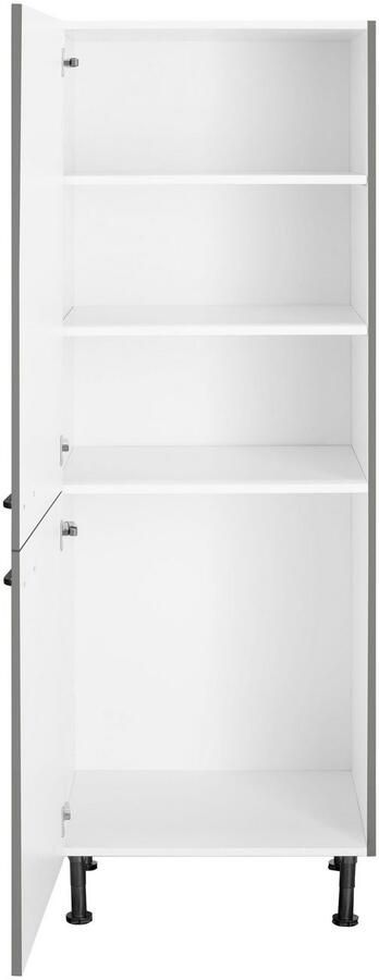 OPTIFIT Hoge kast Elga met soft-close-functie in hoogte verstelbare poten breedte 60 cm