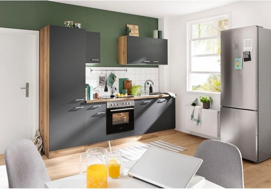 OPTIFIT Hoge kast Iver Breedte 60 cm met 4 planken voor veel bergruimte - Foto 4