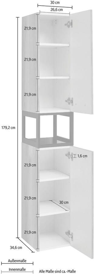 OPTIFIT Hoge kast Yukon - Foto 4
