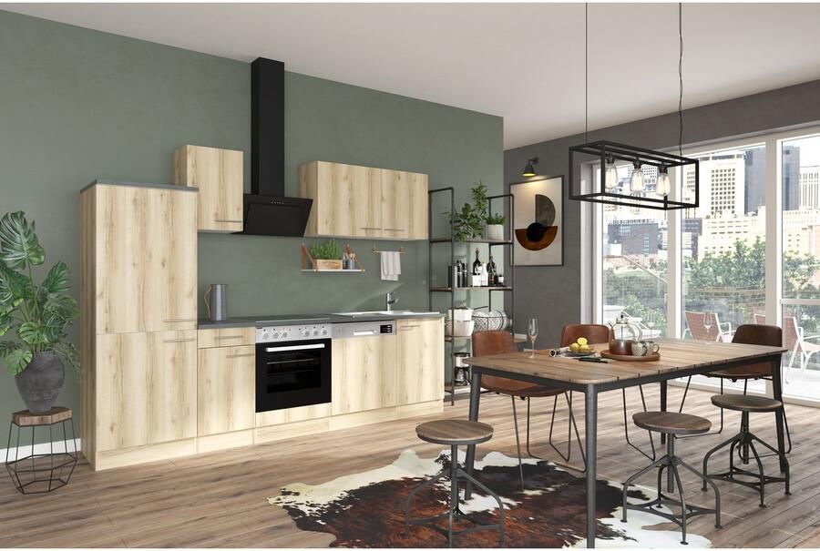 OPTIFIT Keuken Bella Breedte 210 cm optioneel met elektrische apparaten - Foto 3