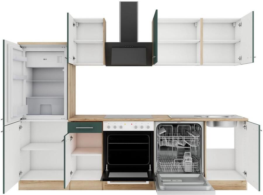 OPTIFIT Keuken Bella Breedte 210 cm optioneel met elektrische apparaten - Foto 2