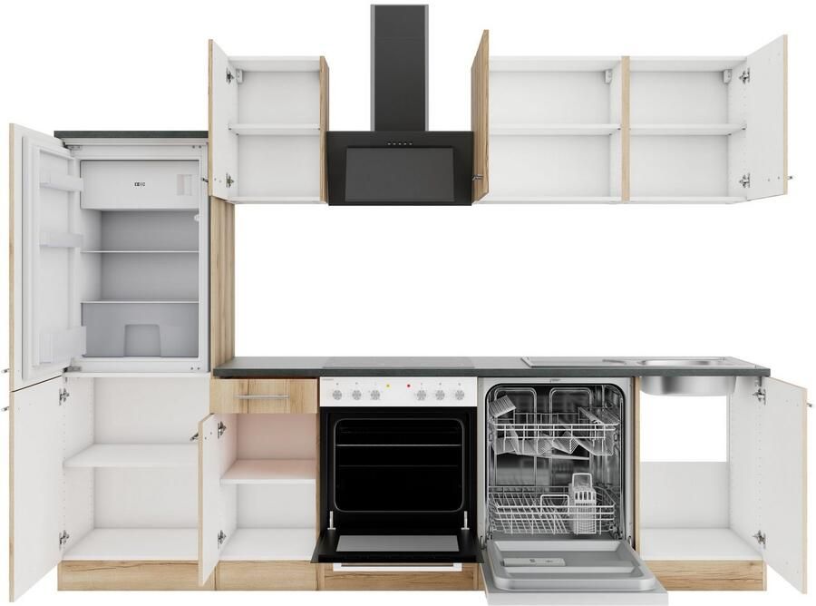 OPTIFIT Keuken Bella Breedte 210 cm optioneel met elektrische apparaten - Foto 2