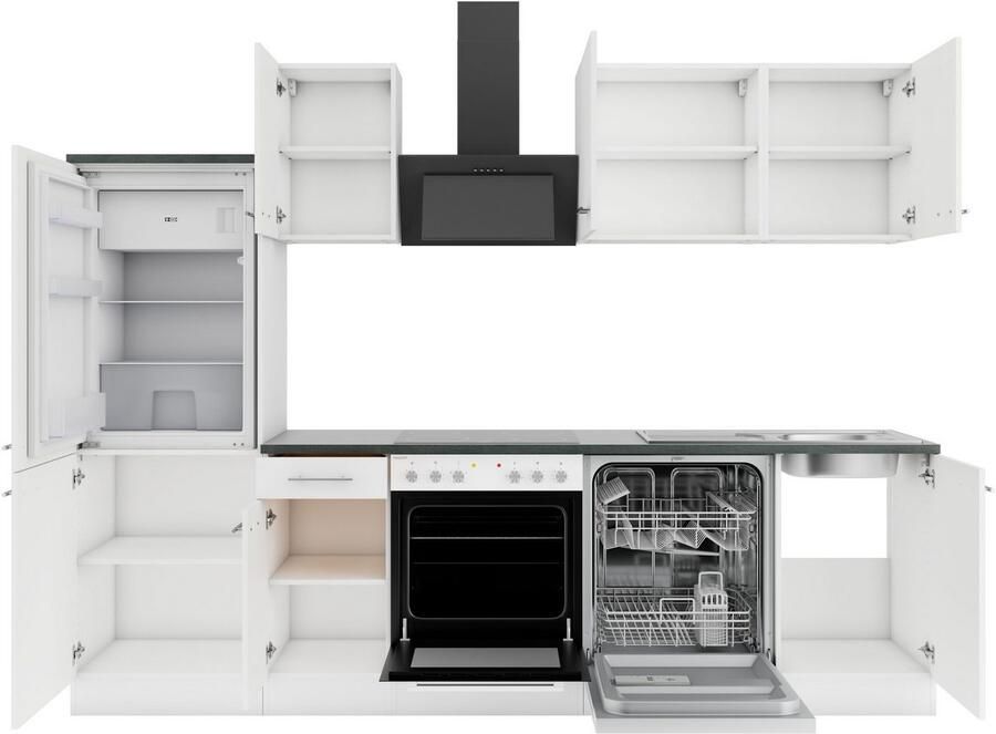 OPTIFIT Keuken Bella Breedte 210 cm optioneel met elektrische apparaten - Foto 2