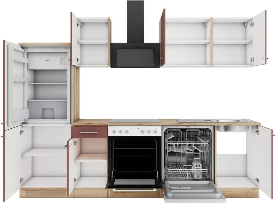 OPTIFIT Keuken Bella Breedte 210 cm optioneel met elektrische apparaten - Foto 2