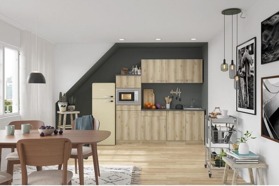 OPTIFIT Keuken Bella Breedte 210 cm optioneel met elektrische apparaten - Foto 3