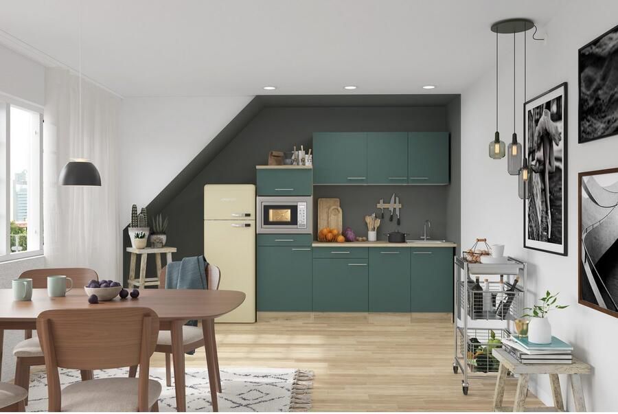 OPTIFIT Keuken Bella Breedte 210 cm optioneel met elektrische apparaten - Foto 3