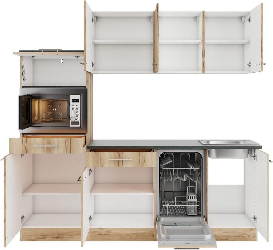 OPTIFIT Keuken Bella Breedte 210 cm optioneel met elektrische apparaten - Foto 2