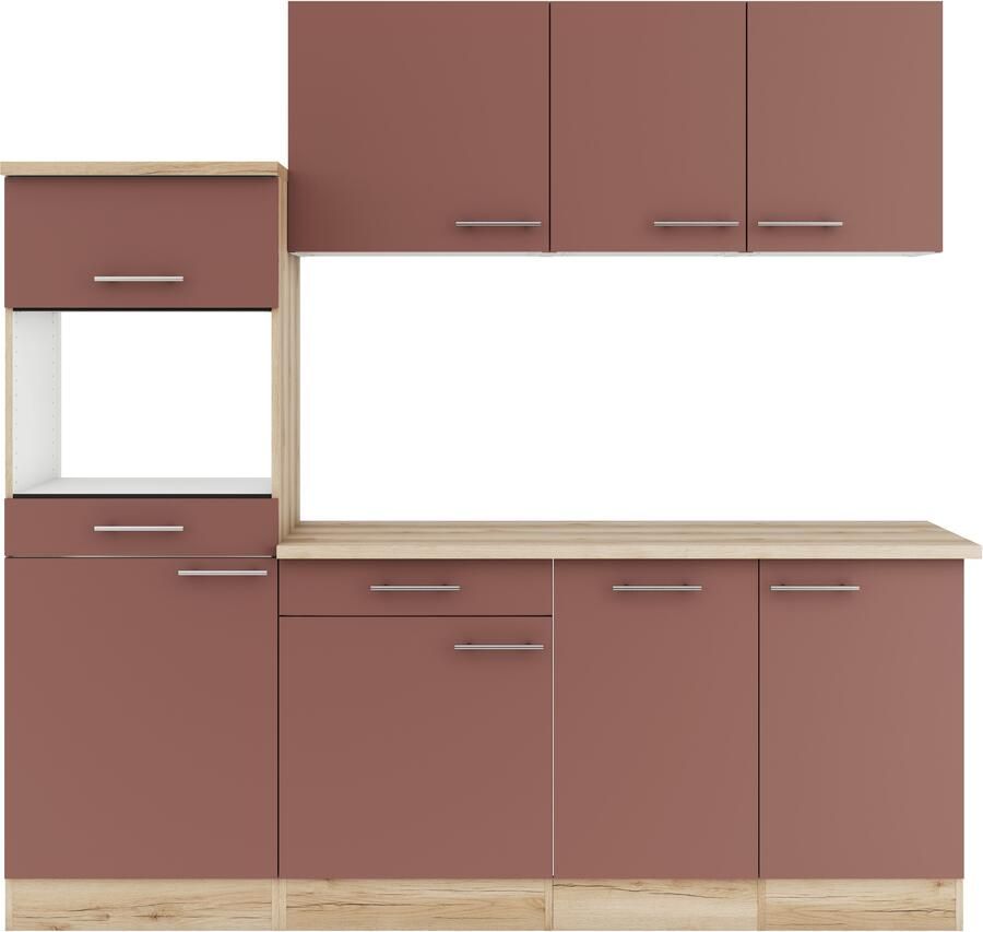 OPTIFIT Keuken Bella Breedte 210 cm optioneel met elektrische apparaten - Foto 4