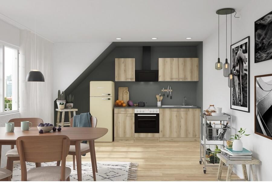 OPTIFIT Keuken Bella Breedte 210 cm optioneel met elektrische apparaten - Foto 3