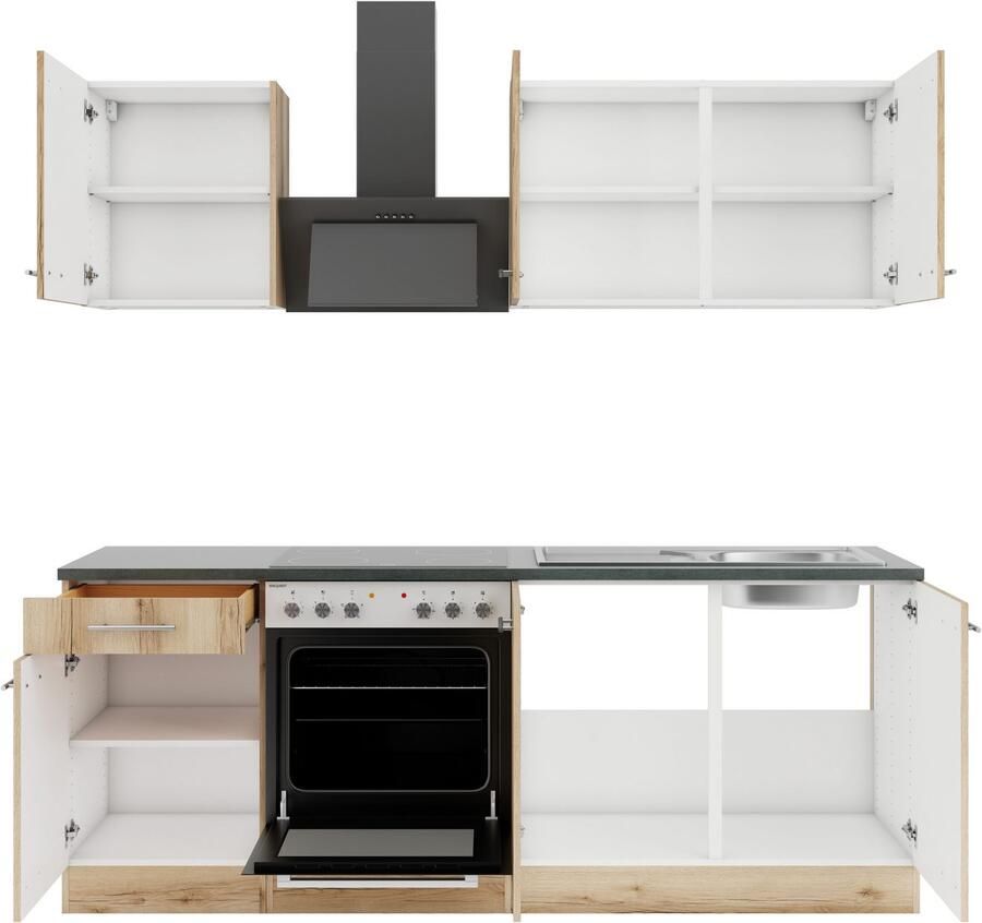 OPTIFIT Keuken Bella Breedte 210 cm optioneel met elektrische apparaten - Foto 2