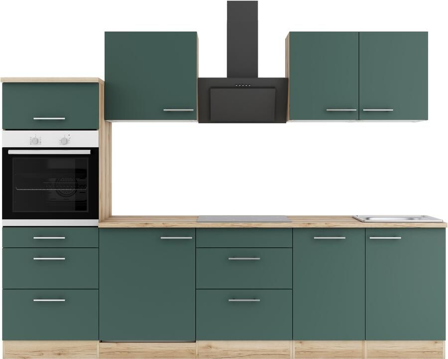 OPTIFIT Keuken Bella Breedte 210 cm optioneel met elektrische apparaten - Foto 4