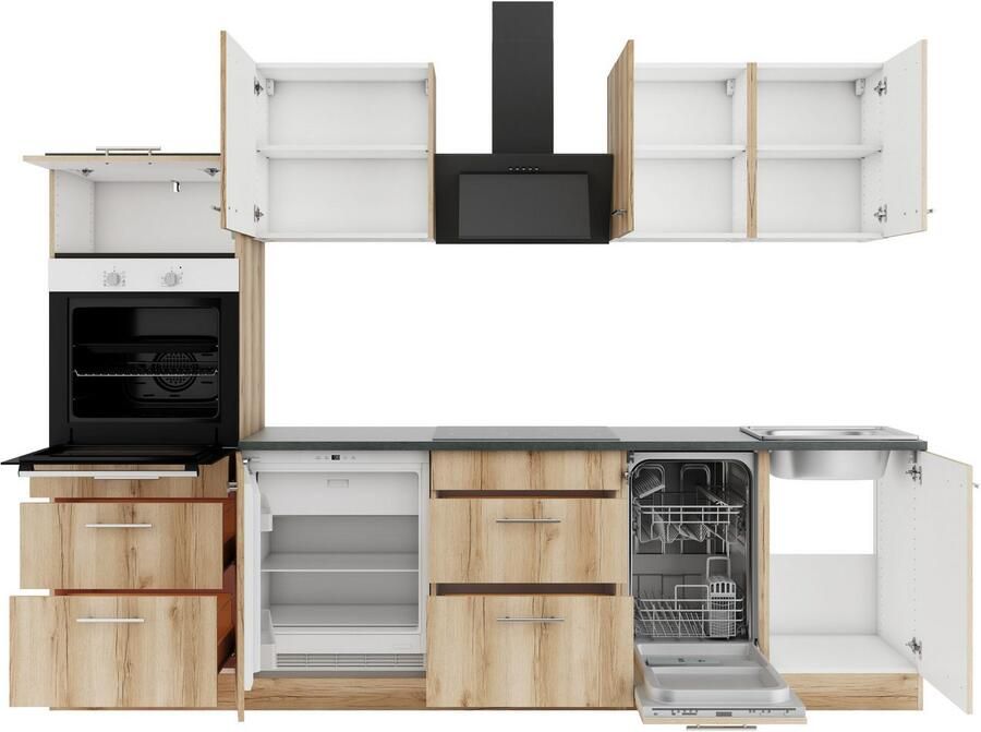 OPTIFIT Keuken Bella Breedte 210 cm optioneel met elektrische apparaten - Foto 2