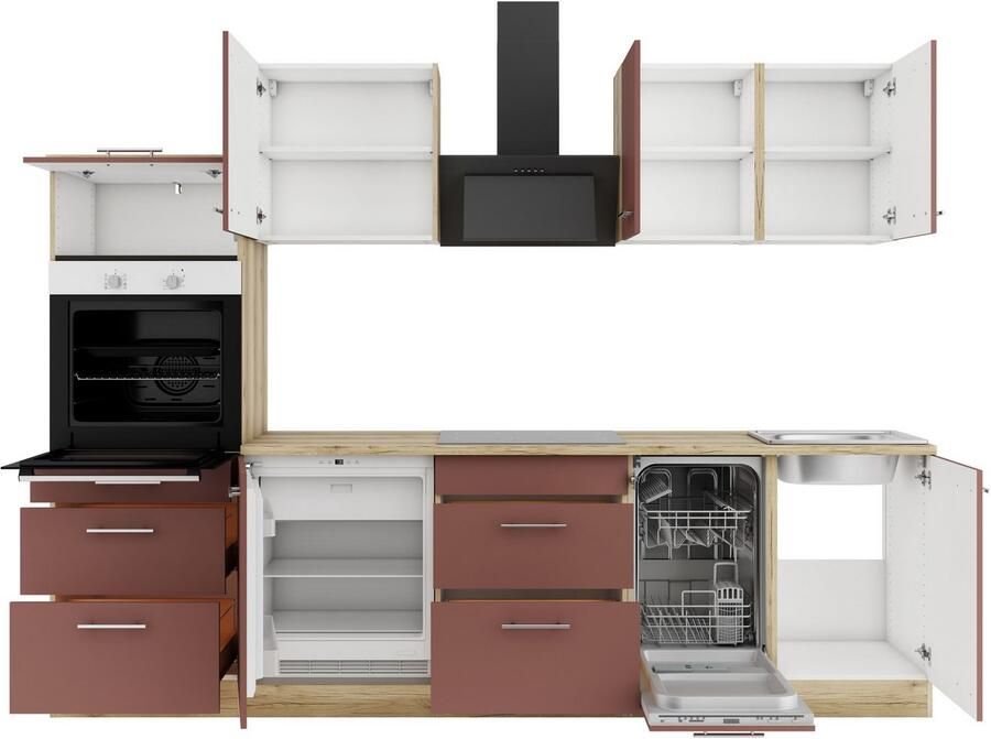 OPTIFIT Keuken Bella Breedte 210 cm optioneel met elektrische apparaten - Foto 2