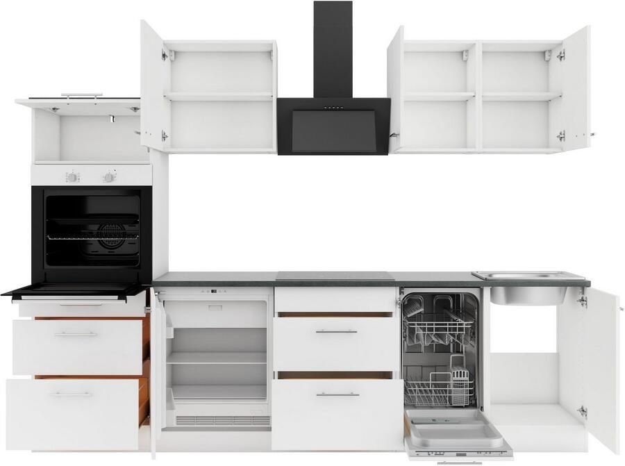 OPTIFIT Keuken Bella Breedte 210 cm optioneel met elektrische apparaten - Foto 2