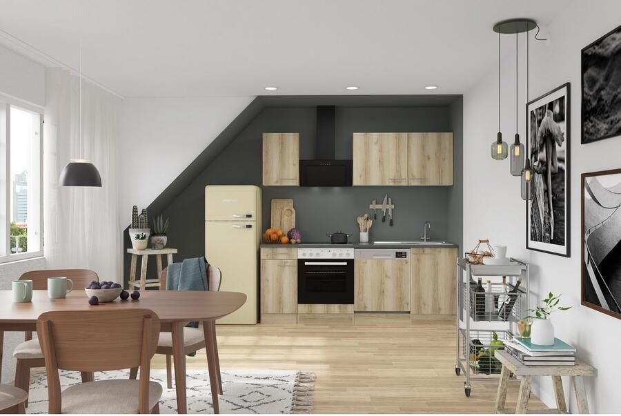 OPTIFIT Keuken Bella Breedte 210 cm optioneel met elektrische apparaten - Foto 3