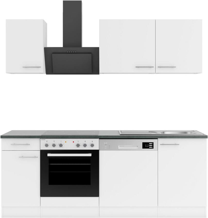 OPTIFIT Keuken Bella Breedte 210 cm optioneel met elektrische apparaten - Foto 2