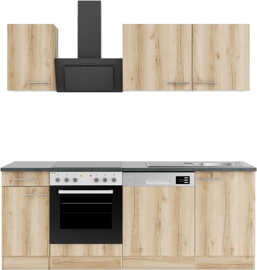 OPTIFIT Keuken Bella Breedte 210 cm optioneel met elektrische apparaten - Foto 2