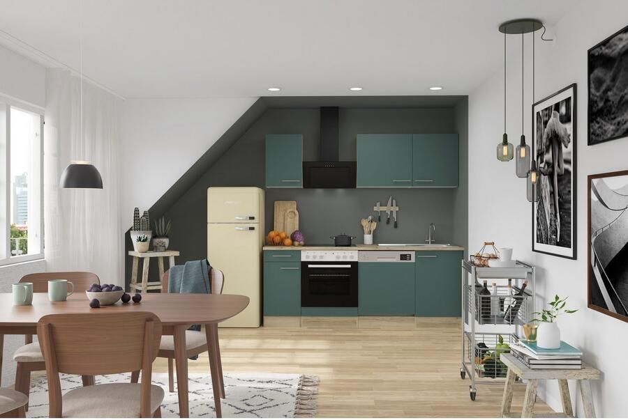 OPTIFIT Keuken Bella Breedte 210 cm optioneel met elektrische apparaten - Foto 3